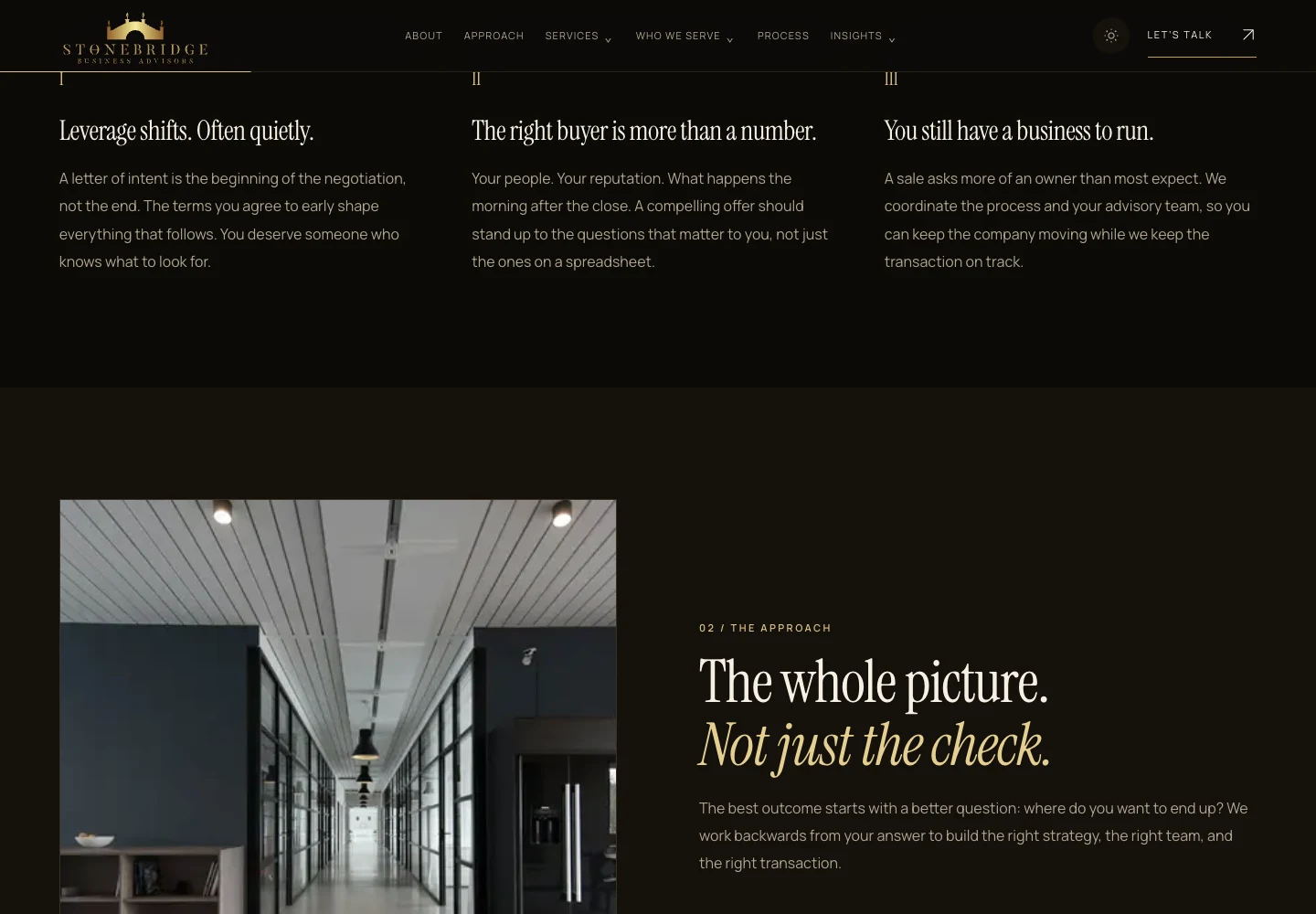 A closer look at the content and design of StoneBridge